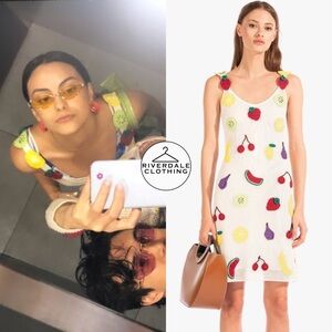 STAUD Womens Large Maracuya Dress